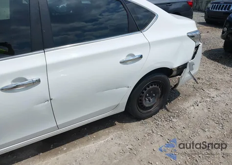 2014 Nissan Sentra Fe+ S/Fe+ Sv/S/Sl/Sr/Sv z USA, uszkodzony, nr VIN 3N1AB7AP8EY287378